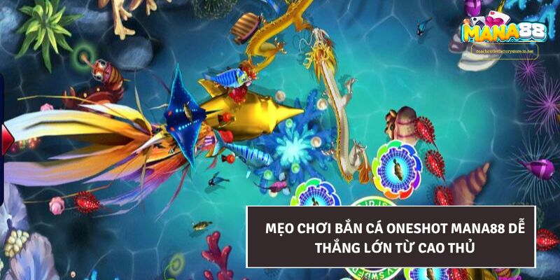 Mẹo chơi Bắn Cá Oneshot Mana88 dễ thắng lớn từ cao thủ